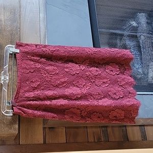 J. Crew Lace Skirt 10 Petite